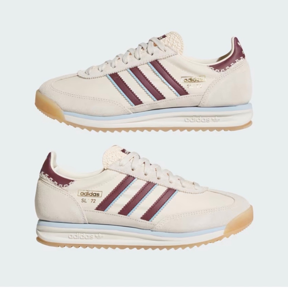 Brand new, never worn Adidas SL72 OG. size 5. Cream.